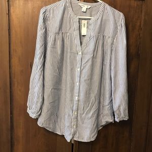 Old Navy button down tunic NWT